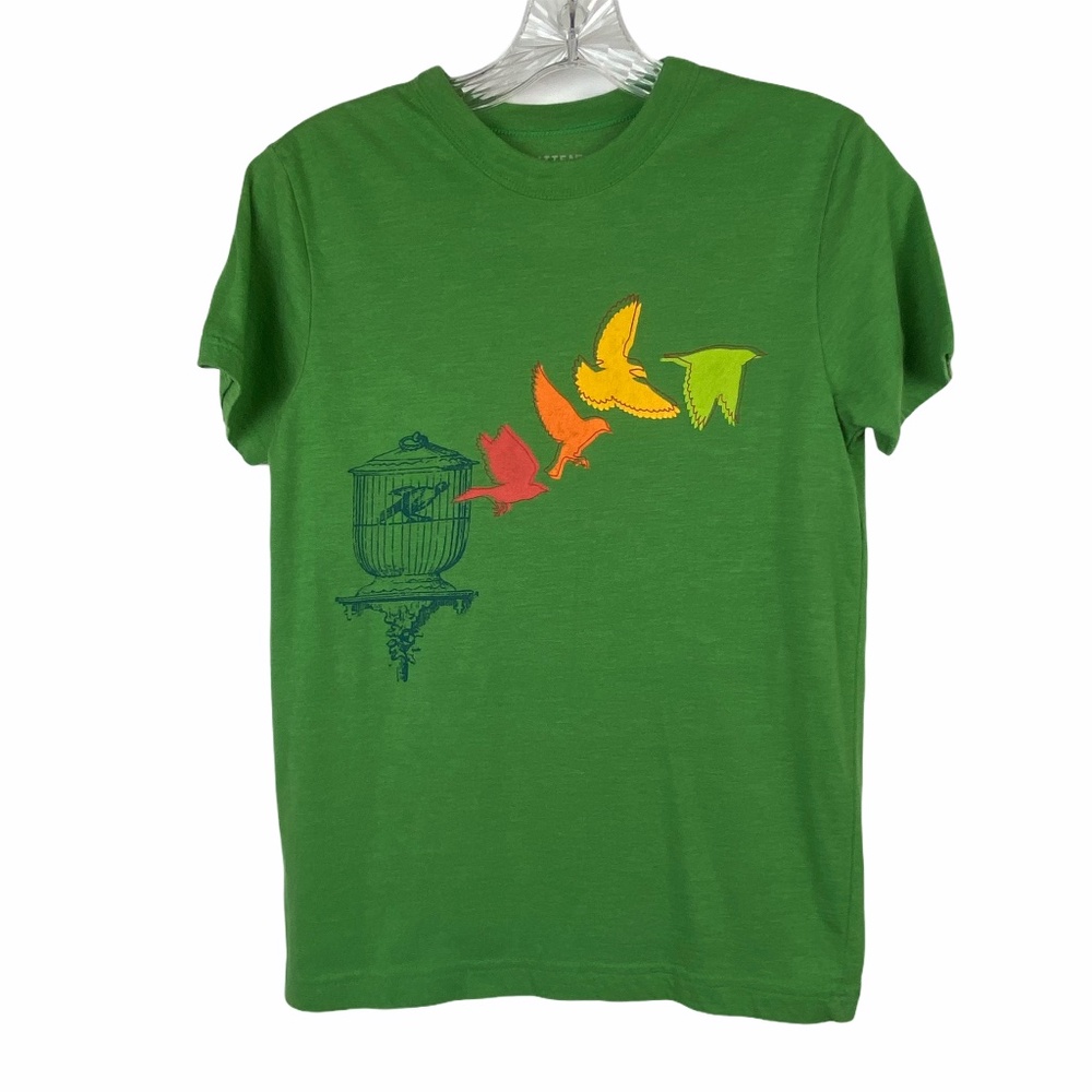 BITTEN by SJP Birdcage Birds Graphic Tee ~ L